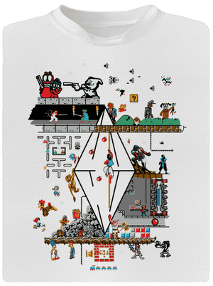 Veretés gyerek sport póló White