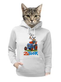 női kenguruzsebes pulóver