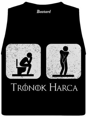 Trónok Harca női bővített trikó Black