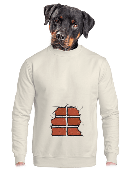 Téglák unisex crewneck Off White
