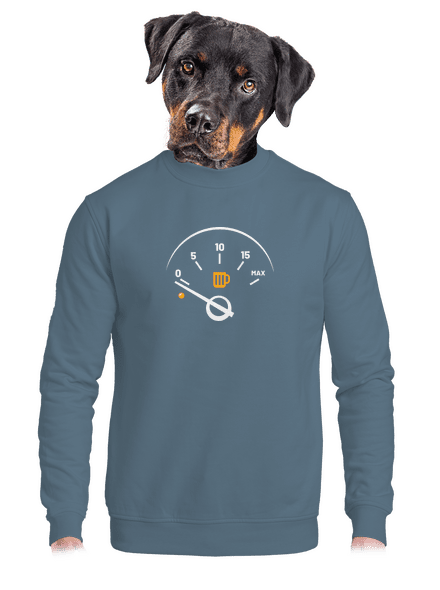 Üres tank unisex crewneck Nordic Blue