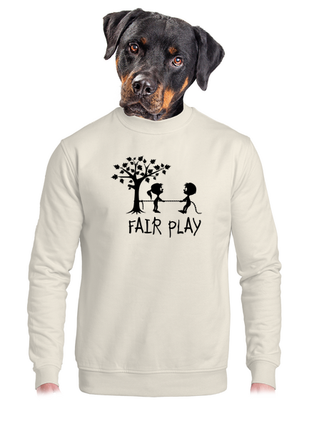 Fair play unisex crewneck Off White