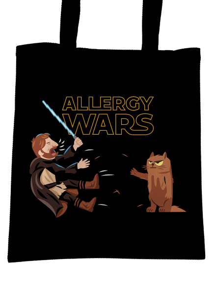Allergy Wars táska Black