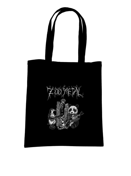 ZOO metal táska Black