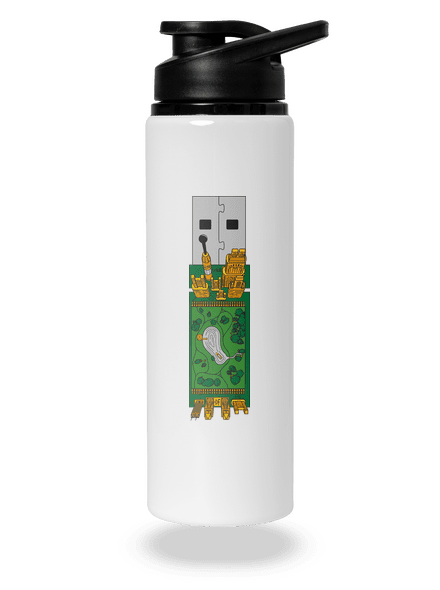 USB city kulacs White