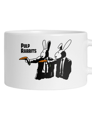 Pulp Rabbits macaron bögre White