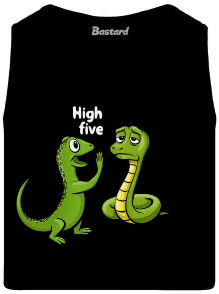 High Five férfi trikó Black