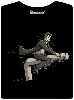 Harry az imbuszon prémium női póló Black