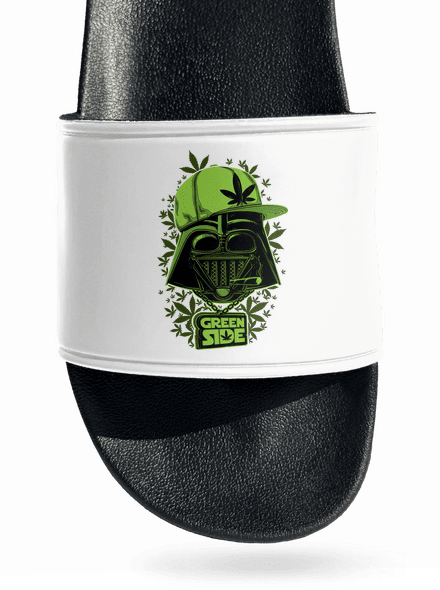 Green side papucs White