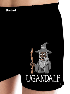 Ugandalf férfi alsó nadrág Black