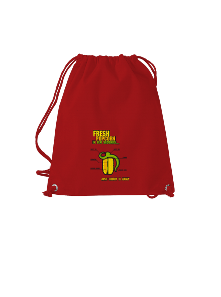 Popcorn grenade hátizsák Red Mal