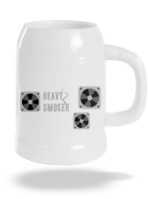 Heavy smoker söröskorsó White