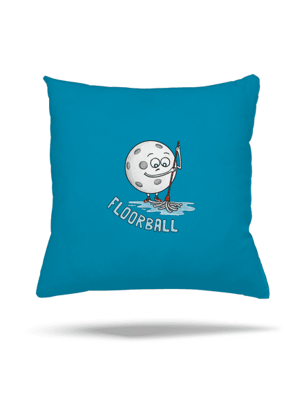 Floorball párna Blue Turquoise