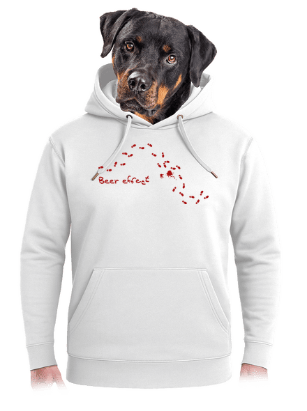 Beer effect unisex prémium pulóver Snowwhite