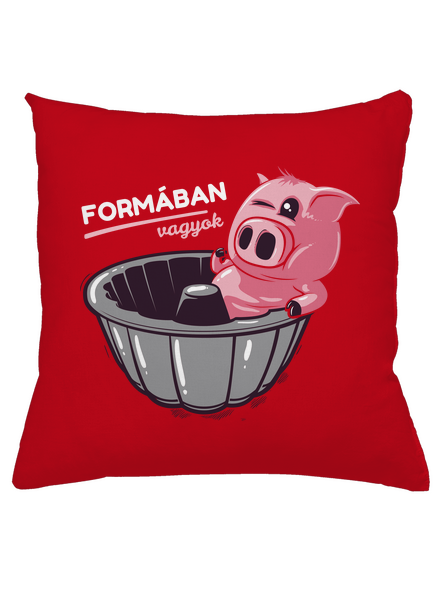 Formában párna Red