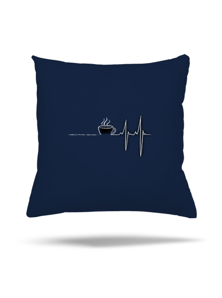 Coffee help párna Dark Navy
