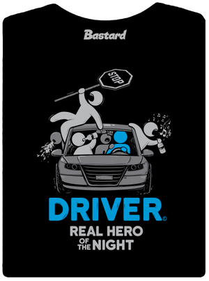 Driver prémium női póló Black