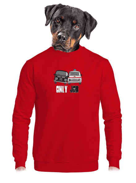Verseny unisex crewneck Red