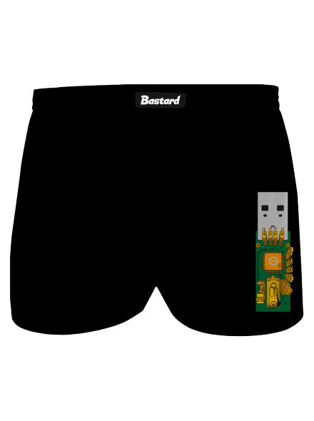 USB city férfi alsó nadrág Black
