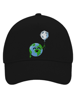 Ballon baseballsapka Black