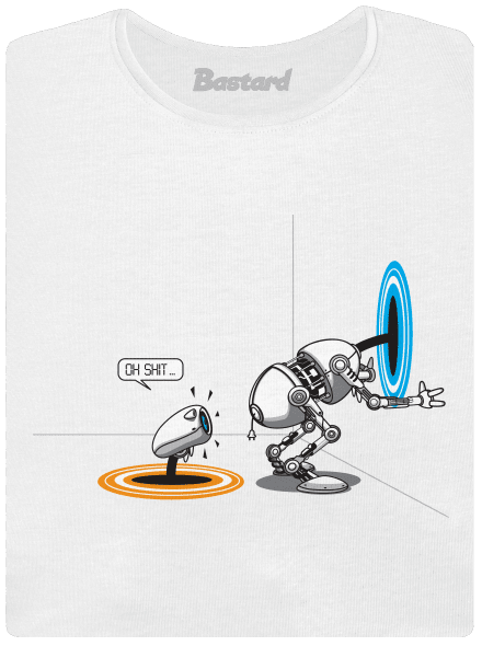 Portal surprise prémium női póló White