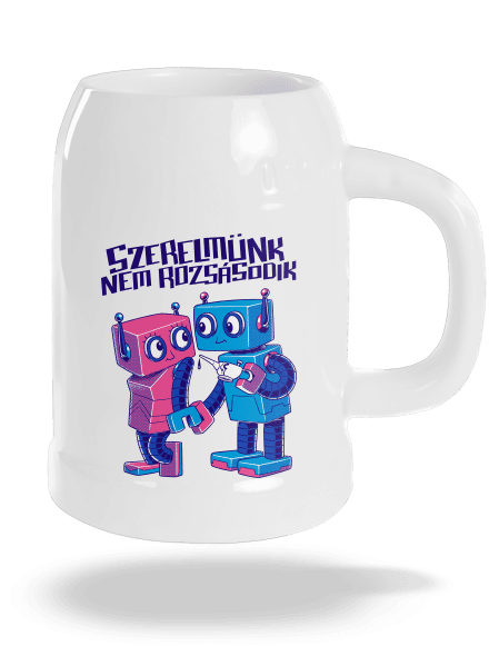 Robotok söröskorsó White