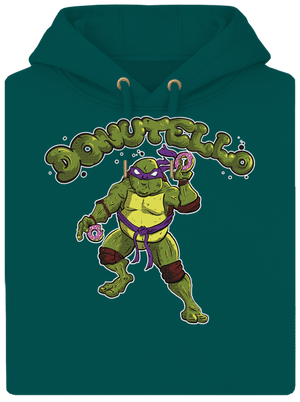 Donutello unisex prémium pulóver Emerald Green