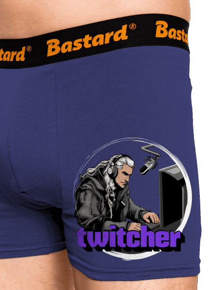 Twitcher boxeralsó Blue Navy