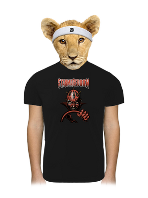 Starmageddon gyerek sport póló Black