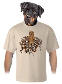 unisex túlméretezett póló