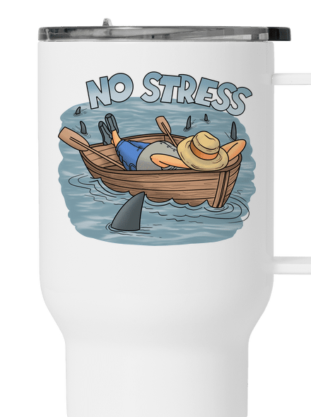 No stress termosz bögre White