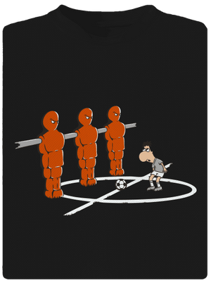 Focilabda gyerek sport póló Black