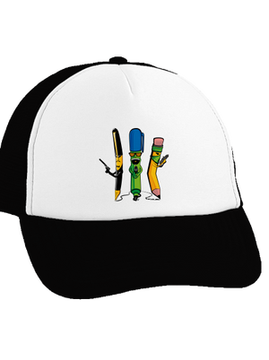 Az író banda teherautós sapka Black cap