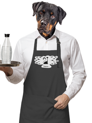 Oouuu kötény Dark Grey