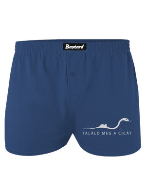 Találd meg a cicát férfi alsó nadrág Blue