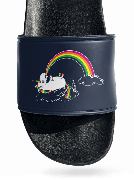 A szivárvány titka papucs Navy