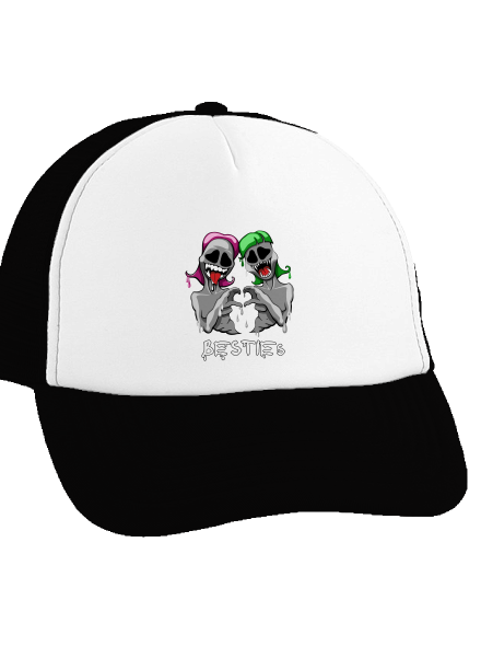 Besties teherautós sapka Black cap