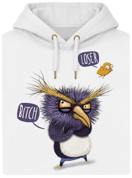 A pingvin nem repül unisex prémium pulóver Snowwhite