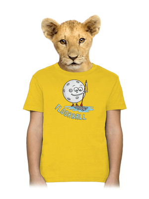 Floorball gyerek póló Gold