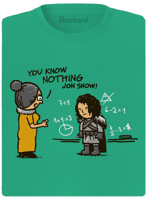 You know nothing női sportpóló Mint Mal