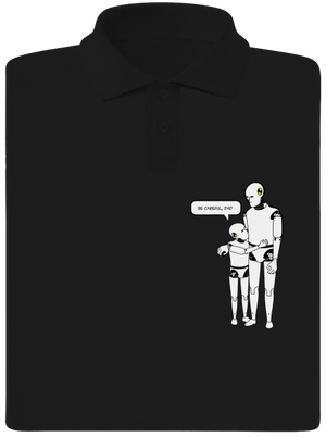 Árva férfi pólóingek Black