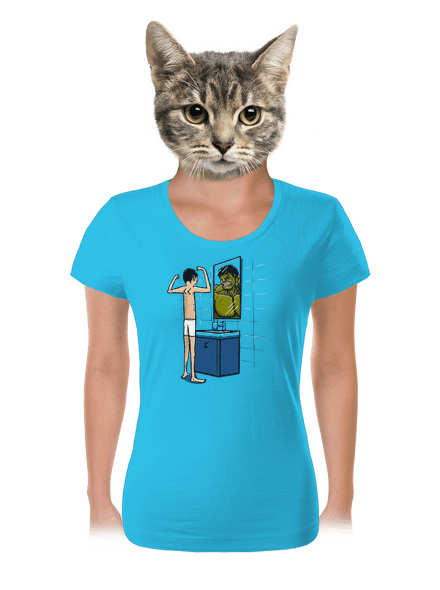 Hulk női póló Blue Atol