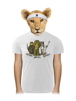 Nemzetközösség gyerek sport póló White