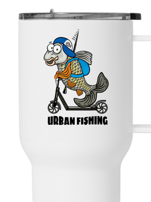 Urban fishing termosz bögre White