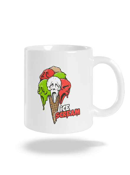 Ice Scream hagyományos bögre White