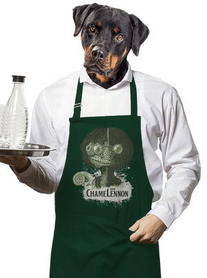  ChameLennon kötény Bottle Green