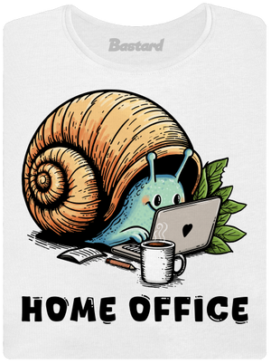 Sneka home office női póló elasztikus alsó szegéllyel White
