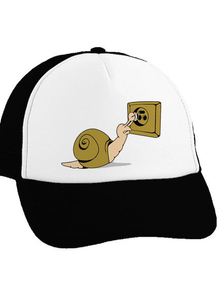 Kukkolás teherautós sapka Black cap