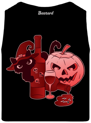 Hello wine férfi trikó Black