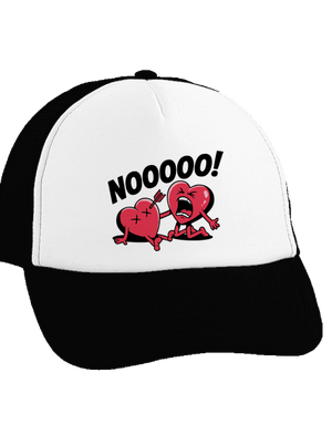 Egy ütés a szívbe teherautós sapka Black cap